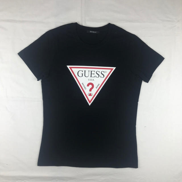 GUESS(ゲス)のSALE 10/11まで 新品 GUESS レディース ブラック サイズXS レディースのトップス(Tシャツ(半袖/袖なし))の商品写真