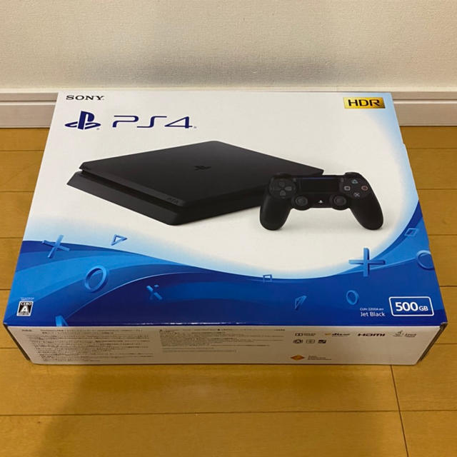 【新品未開封】PS4 本体 ジェットブラック 500GB