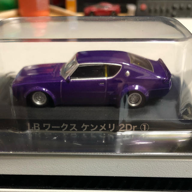 1/64 グラチャン 日産 スカイライン ケンメリ 2Dr パープルメタリック エンタメ/ホビーのおもちゃ/ぬいぐるみ(ミニカー)の商品写真