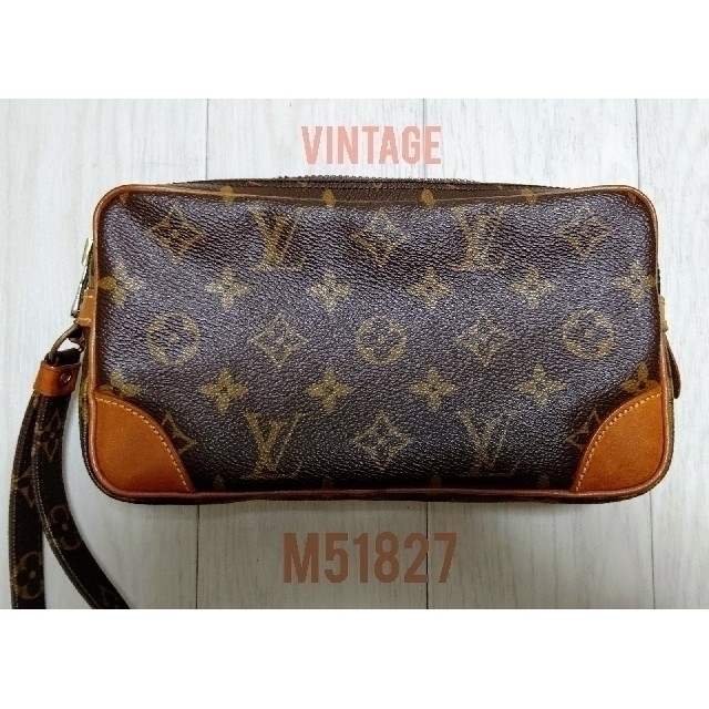 LOUIS VUITTON(ルイヴィトン)のM51827ルイヴィトン ヴィンテージ マルリードラゴンヌPMセカンドバッグ メンズのバッグ(セカンドバッグ/クラッチバッグ)の商品写真