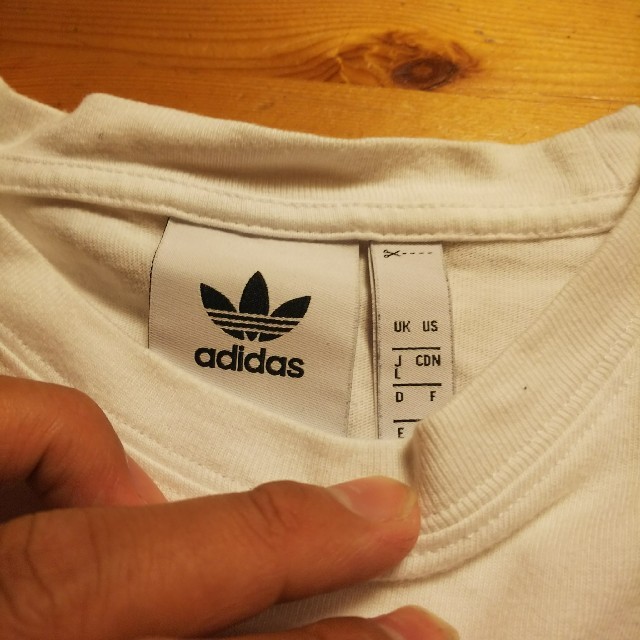 adidas(アディダス)のアディダスオリジナルス トレフェイルロゴ ロンT メンズのトップス(Tシャツ/カットソー(七分/長袖))の商品写真