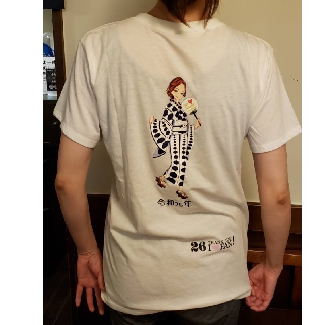 新品！(ですが訳あり)非売品！2019安室奈美恵花火ショースタッフTシャツM