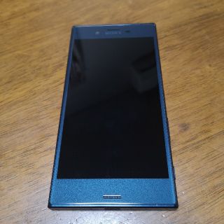 エクスペリア(Xperia)の良品 Xperia XZ Navy 32 GB au SOV34 SIMフリー(スマートフォン本体)