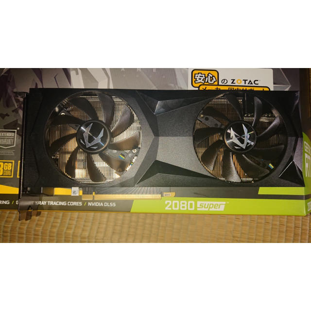 格安 ZOTAC Fan Twin SUPER 2080 RTX GeForce PCパーツ