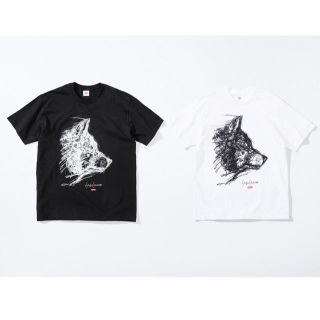 シュプリーム(Supreme)のsupreme yohji yamamoto Scribble Wolf Tee(Tシャツ/カットソー(半袖/袖なし))