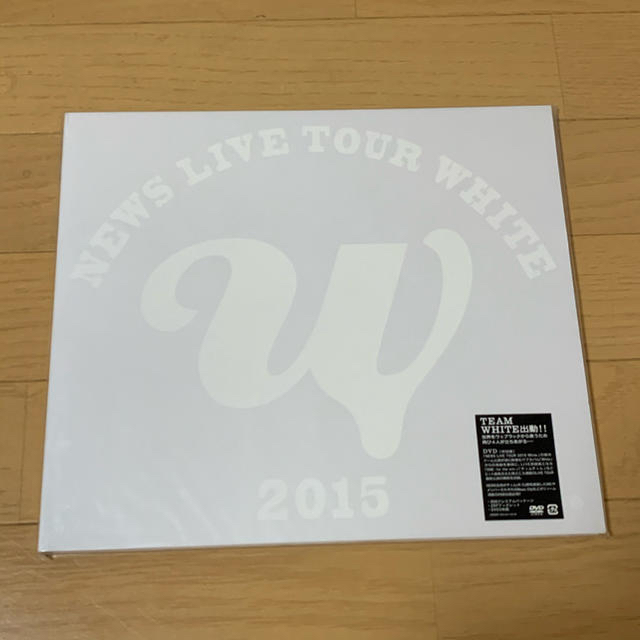 NEWS　LIVE　TOUR　2015　WHITE（初回盤） DVD