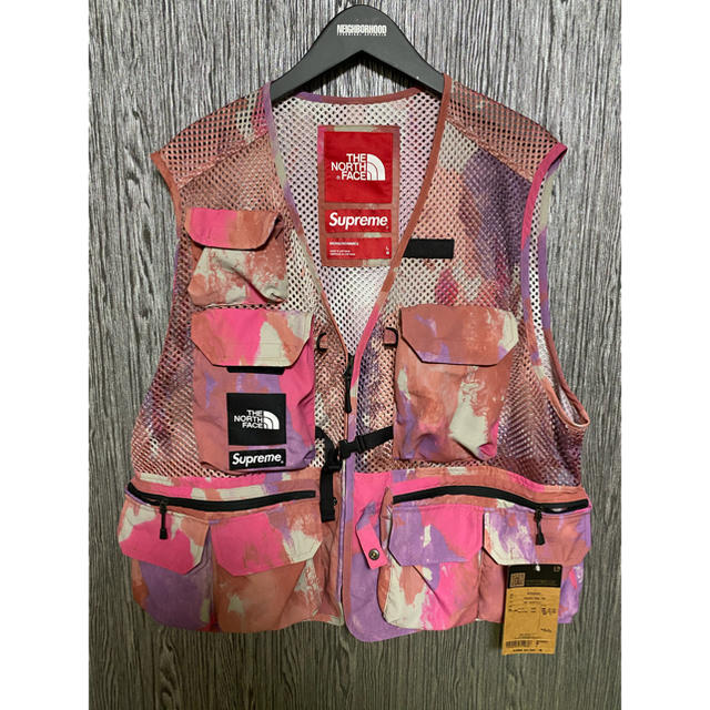 Lサイズ Supreme The North Face Cargo Vest