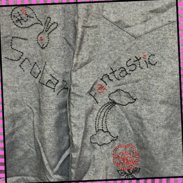ScoLar(スカラー)のなつみさんScoLar  刺繍シャツ  レディースのトップス(シャツ/ブラウス(長袖/七分))の商品写真