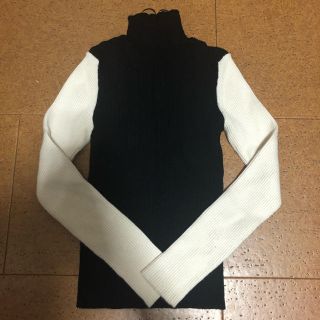 ザラ(ZARA)のZARA バイカラー　ブロック　セーター(ニット/セーター)