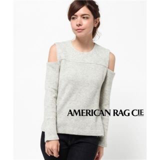 アメリカンラグシー(AMERICAN RAG CIE)の【新品】AMERICAN RAG CIE 肩開きプルオーバーニット 日本製(ニット/セーター)