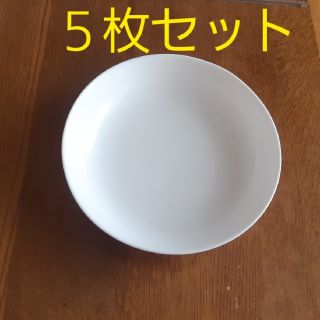 ヤマザキセイパン(山崎製パン)の④白いフレンチディッシュ　５枚セット(食器)