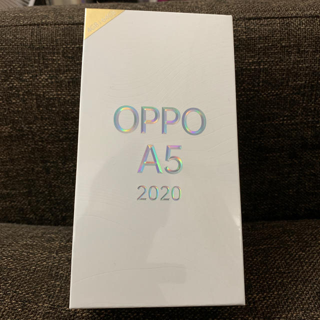 【新品未開封】OPPO A5 2020 オッポ　ブルー　SIMフリー