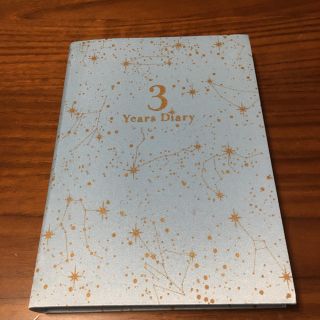 3年日記　3Years Diary 【新品】(ノート/メモ帳/ふせん)