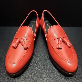 ポールスミス(Paul Smith)のポールスミス（Paul smith） タッセルローファー 赤 43(スリッポン/モカシン)