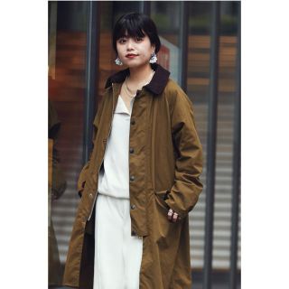 バーブァー(Barbour)のなっちゃん様専用☆Barbour ニューバーレー　ピーチド(ステンカラーコート)