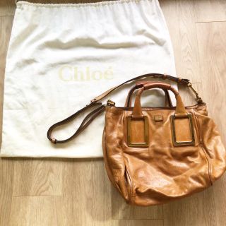 クロエ(Chloe)の美品‼︎ Chloe キャメルカラー　ショルダーバッグ(ショルダーバッグ)