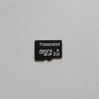 トランセンド(Transcend)のmicroSD2GB   Transcend  トランセンド マイクロSDカード(その他)