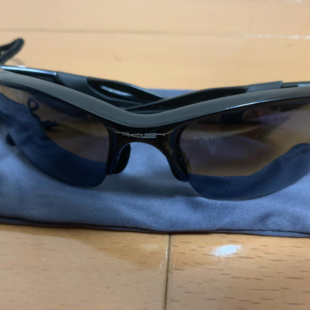 Oakley(オークリー)のオークリー　OAKLEY サングラス　ハーフジャケット　美品 メンズのファッション小物(サングラス/メガネ)の商品写真