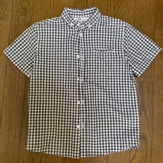 エイチアンドエイチ(H&H)の半袖シャツ チェックシャツ 128(Tシャツ/カットソー)