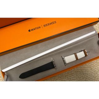 エルメス(Hermes)のApple Watch HERMESバンド　純正品(レザーベルト)