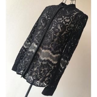 アルマーニ(Armani)のアルマーニ　☆ レースシャツ(シャツ/ブラウス(長袖/七分))