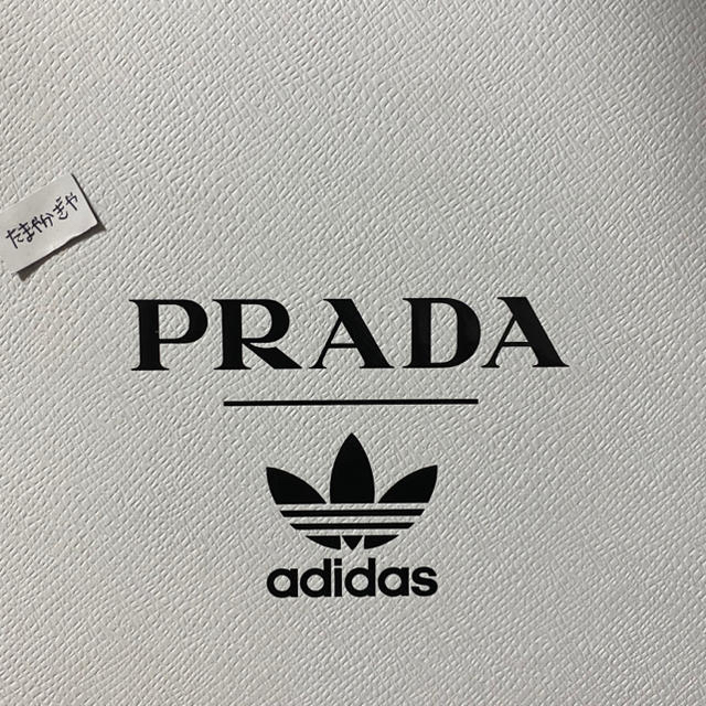 PRADA(プラダ)の【26cm 新品未着用 即発送】prada x adidas superstar メンズの靴/シューズ(スニーカー)の商品写真