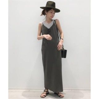 アパルトモンドゥーズィエムクラス シルク マキシワンピース/ロング