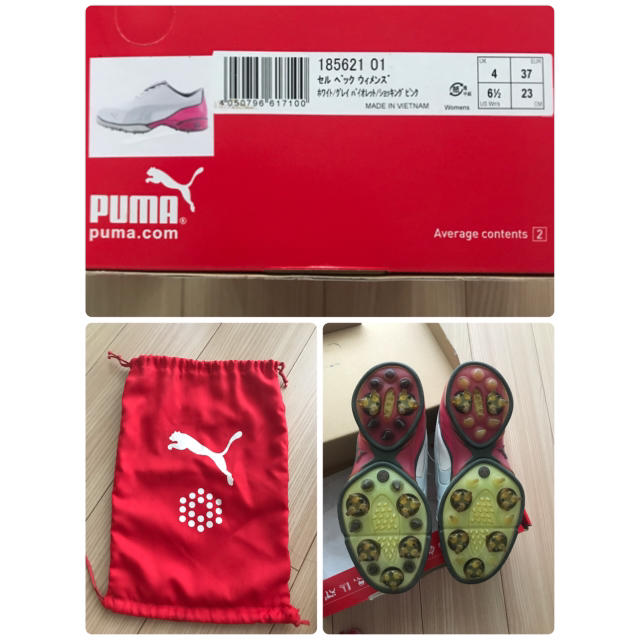 PUMA(プーマ)の【値下】レディース　ゴルフシューズ スポーツ/アウトドアのゴルフ(シューズ)の商品写真