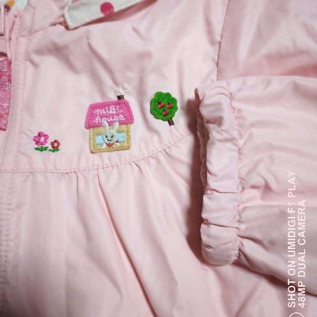 mikihouse(ミキハウス)の100　ミキハウス アウター キッズ/ベビー/マタニティのキッズ服女の子用(90cm~)(ジャケット/上着)の商品写真