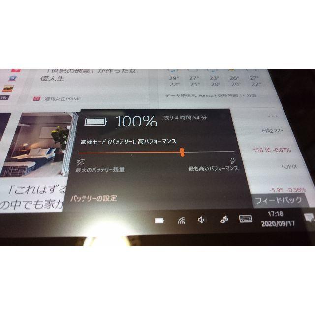 富士通(フジツウ)のArrows Tab Q555/K64 良中古品 スマホ/家電/カメラのPC/タブレット(タブレット)の商品写真