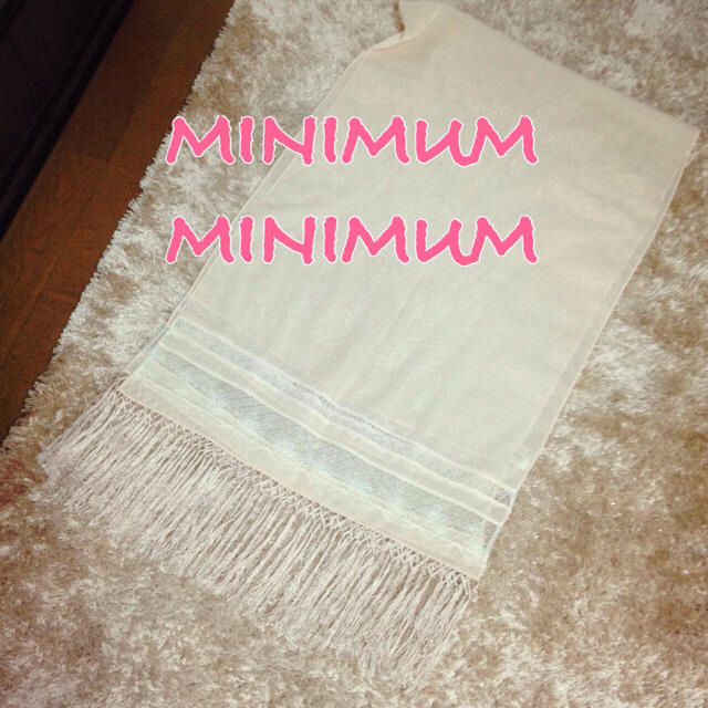 MINIMUM(ミニマム)のミニマム☆ストール レディースのファッション小物(ストール/パシュミナ)の商品写真