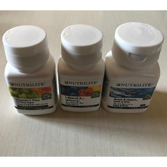 NUTRILITE サプリ3種のサムネイル