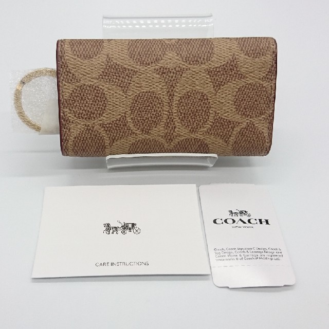 COACH(コーチ)の【新品】COACH キーケース33069B4NQ4 レディースのファッション小物(キーケース)の商品写真