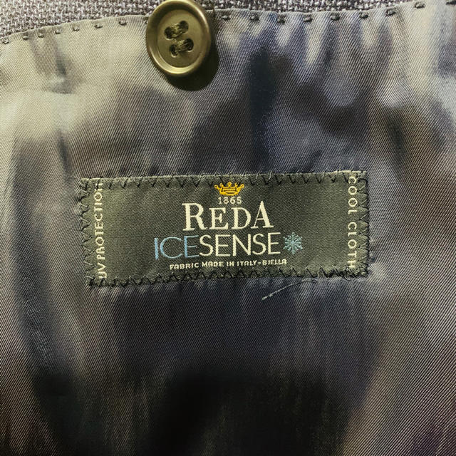 【美品】ユニバーサルランゲージ REDA ジャケット ネイビー メンズのジャケット/アウター(テーラードジャケット)の商品写真