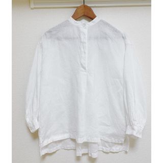ムジルシリョウヒン(MUJI (無印良品))の無印良品　麻100%  シャツブラウス　長袖(シャツ/ブラウス(長袖/七分))