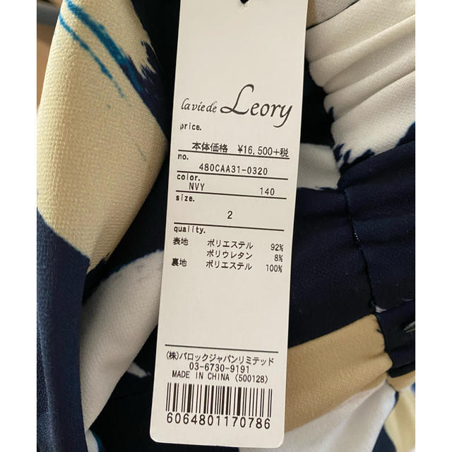 la vie de Leory  ペイントライクフレアスカート ebloa レディースのスカート(ひざ丈スカート)の商品写真