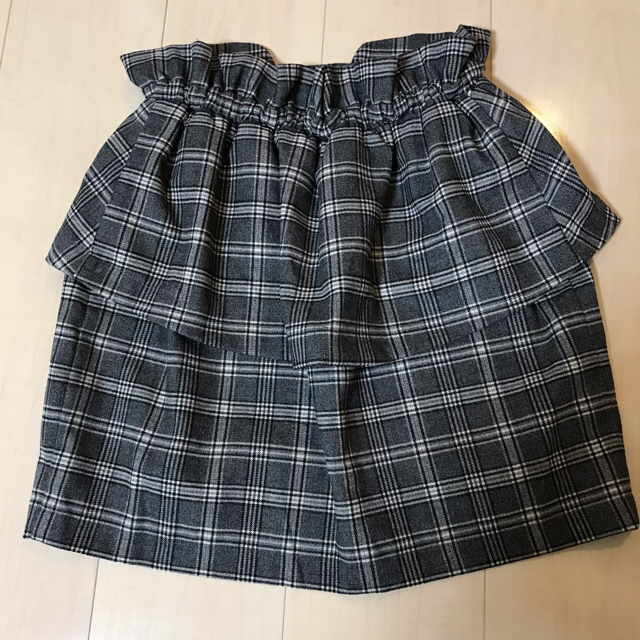 チェック　スカート レディースのスカート(ひざ丈スカート)の商品写真