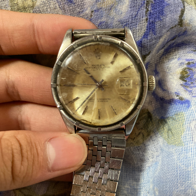 ジャンクヴィンテージ　ロレックス　ROLEX  7835 巻きブレス　FF357