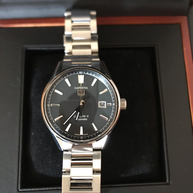 TAG Heuer(タグホイヤー)のタグホイヤー　カレラ　キャリバー5 しょき様専用 メンズの時計(腕時計(アナログ))の商品写真