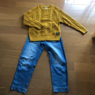 F.O.KIDS  サイズ140  女の子用洋服セット(ニット)