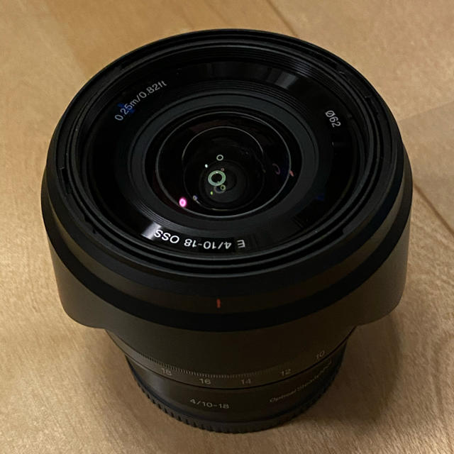 SONY(ソニー)のSONY E 10-18mm F4 SEL1018 スマホ/家電/カメラのカメラ(レンズ(ズーム))の商品写真