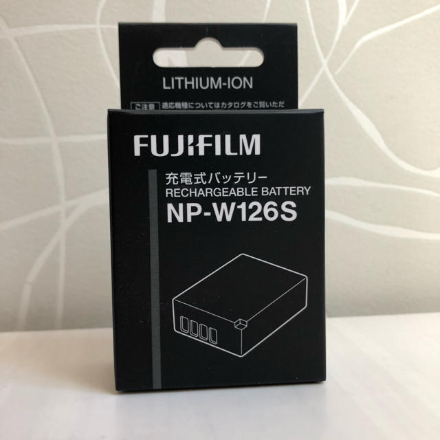 富士フイルム(フジフイルム)のFUJIFILM 富士フイルム NP-W126S 「Xシリーズ」用純正バッテリー スマホ/家電/カメラのカメラ(その他)の商品写真