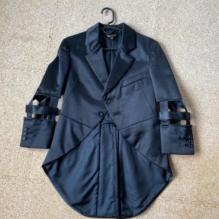 コムデギャルソン(COMME des GARCONS)のコム・デ・ギャルソン　レディース　シルク　燕尾ジャケット(テーラードジャケット)