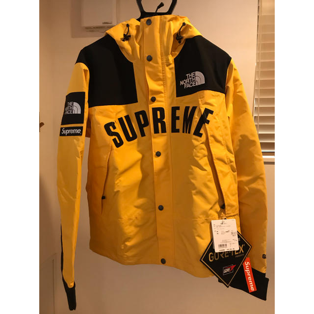 supreme ×ノースフェイス フリース アークロゴ 黒