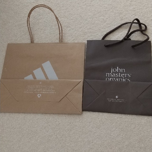 John Masters Organics(ジョンマスターオーガニック)のショップ袋 ５枚セット ショッパー レディースのバッグ(ショップ袋)の商品写真