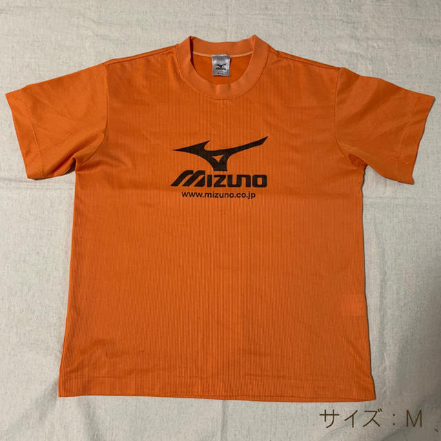 MIZUNO(ミズノ)のミズノ Tシャツ M オレンジ スポーツ/アウトドアのランニング(ウェア)の商品写真