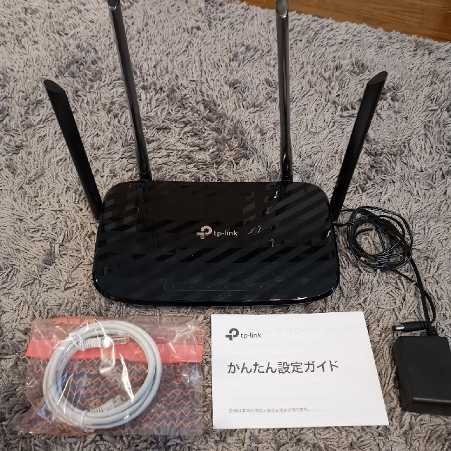 tp-link archer C6 Wi-Fiルーター スマホ/家電/カメラのPC/タブレット(PC周辺機器)の商品写真