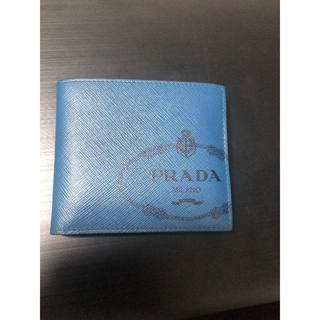 PRADA - 【中古】PRADA　プラダ　２つ折り財布