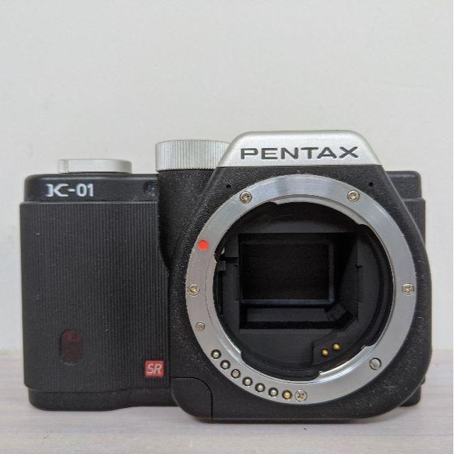 PENTAX(ペンタックス)の【hiroty77様専用】PENTAX K-01 ブラック スマホ/家電/カメラのカメラ(ミラーレス一眼)の商品写真