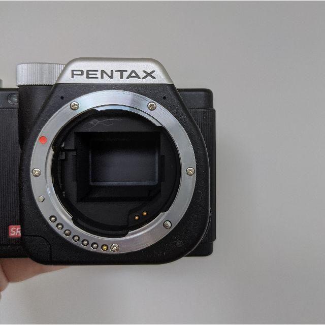 PENTAX(ペンタックス)の【hiroty77様専用】PENTAX K-01 ブラック スマホ/家電/カメラのカメラ(ミラーレス一眼)の商品写真